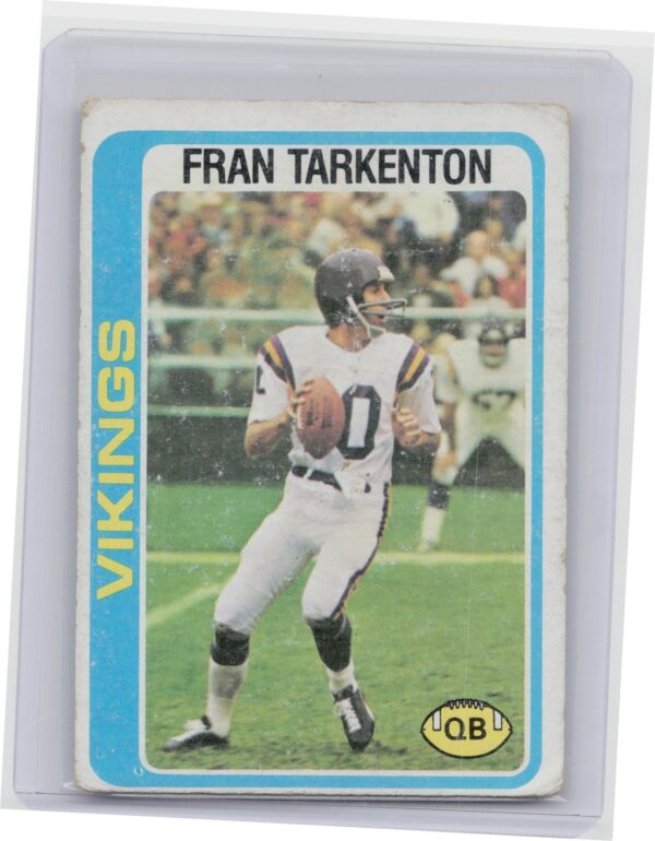 1978 Topps Fran Tarkenton #100 Vikings