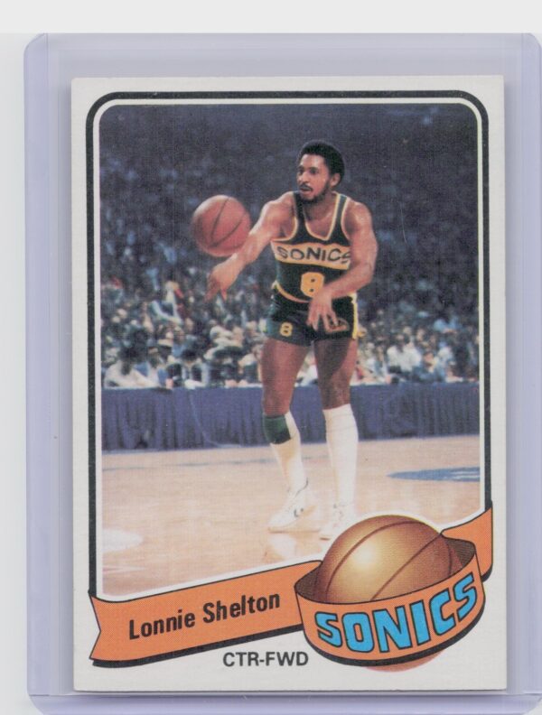 1979-80 Topps Lonnie Shelton #83 SuperSonics