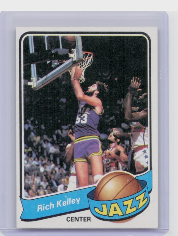 1979-80 Topps Rich Kelley #86 Jazz