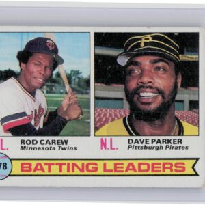 1979 Topps 1978 Batting Leaders (Rod Carew / Dave Parker) #1 Pirates
