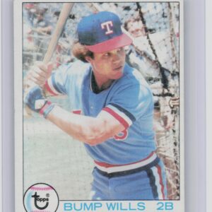 1979 Topps Bump Wills #369 Rangers