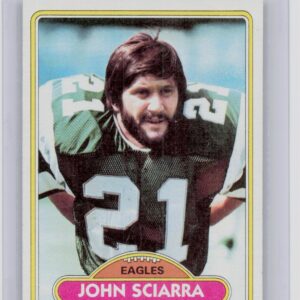 1980 Topps John Sciarra RC #397 Eagles