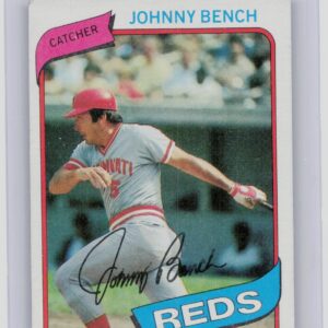 1980 Topps Johnny Bench #100 Reds