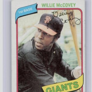 1980 Topps Willie McCovey #335 Giants