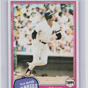 1981 Topps Graig Nettles #365 Yankees