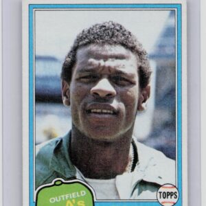 1981 Topps Rickey Henderson #261 Athletics