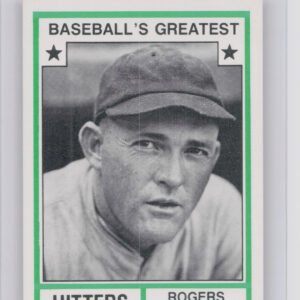 1982 TCMA Baseball's Greatest Hitters (White Back) Rogers Hornsby #15 Cardinals
