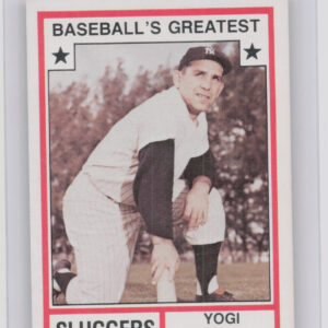 1982 TCMA Baseball's Greatest Sluggers (White Back) Yogi Berra #15 Yankees
