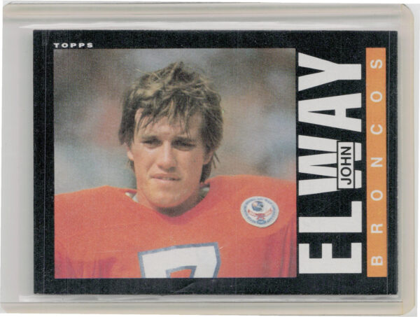 1985 Topps John Elway #238 Broncos
