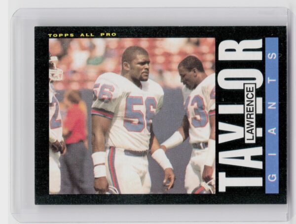 1985 Topps Lawrence Taylor #124 Giants