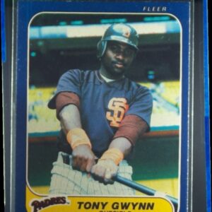 1986 Fleer Tony Gwynn #323 Padres