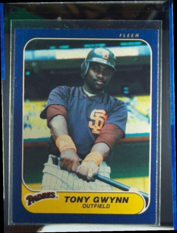 1986 Fleer Tony Gwynn #323 Padres