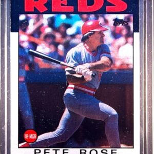1986 Topps Pete Rose #1 Reds