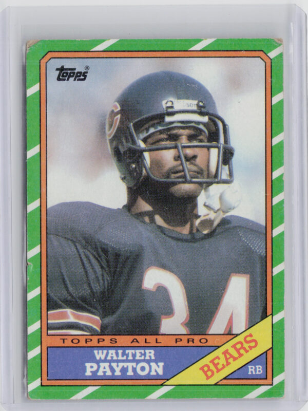1986 Topps Walter Payton #11 Bears
