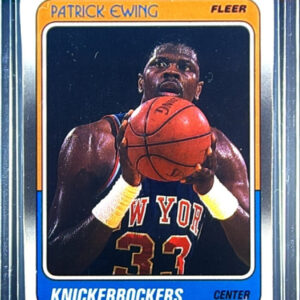 1988-89 Fleer Patrick Ewing #80 Knicks