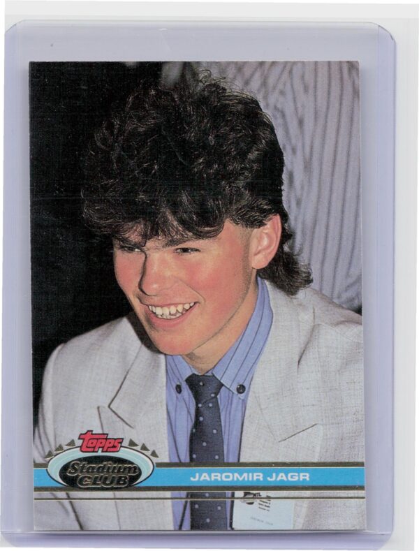 1991-92 Stadium Club Jaromir Jagr #343 Penguins