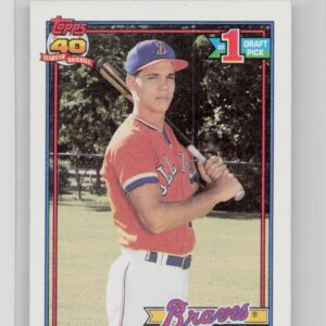 1991 Topps Chipper Jones RC #333 Braves