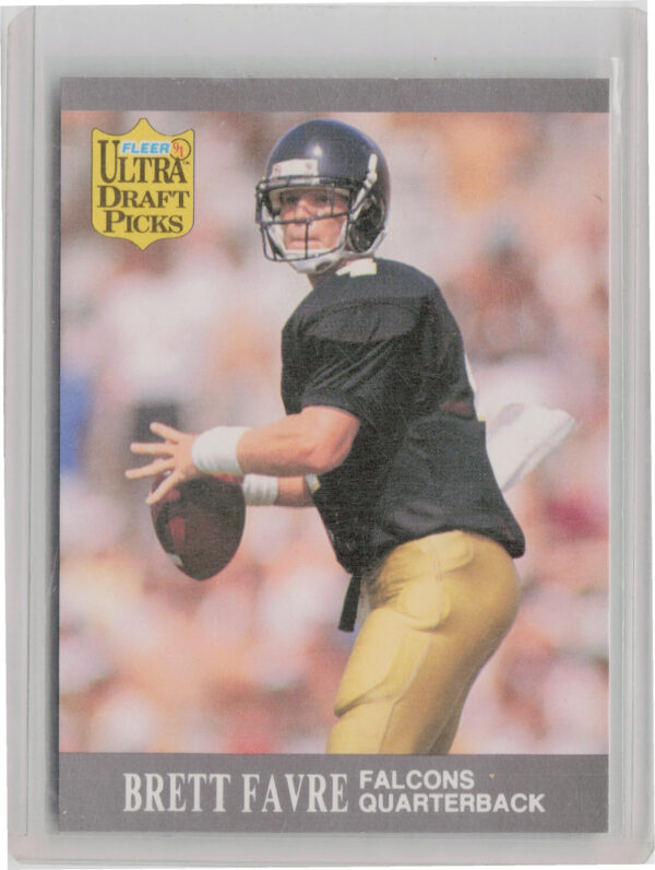 1991 Ultra Brett Favre RC VAR #283 Falcons