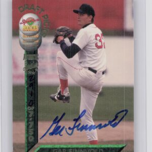 1994 Signature Rookies Draft Picks Gar Finnvold AU SN7750 #92 Sox Signatures