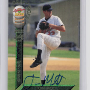1994 Signature Rookies Draft Picks Tom Mott AU SN7750 #74 Twins Signatures