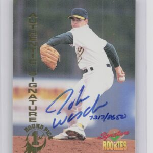 1994 Signature Rookies John Wasdin #48 A's Authentic Signatures