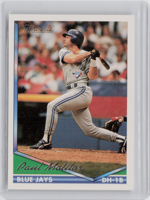 1994 Topps Paul Molitor Gold #540 Jays