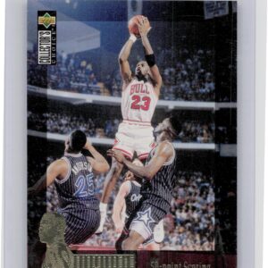 1995-96 Collector's Choice Portuguese II Michael Jordan #JC2 Bulls