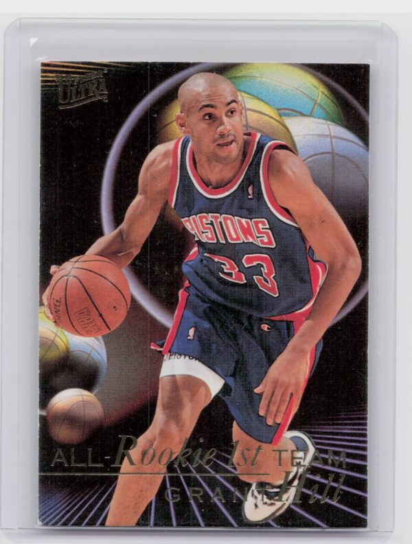 1995-96 Ultra Grant Hill #2 Pistons All Rookie