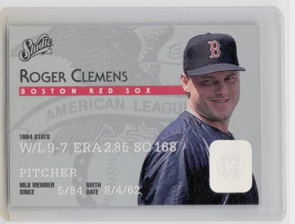 1995 Studio Roger Clemens #16 Sox