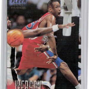 1996-97 Fleer Allen Iverson RC #235 76ers
