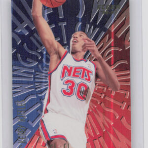 1996-97 Fleer Kerry Kittles #8 Nets Swing Shift