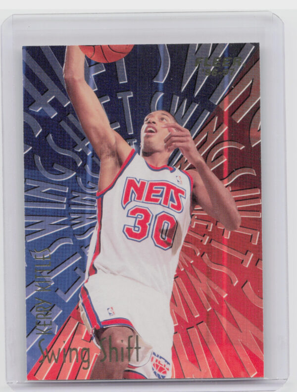 1996-97 Fleer Kerry Kittles #8 Nets Swing Shift