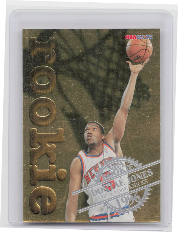 1996-97 Hoops Dontae' Jones #13 Knicks Rookies