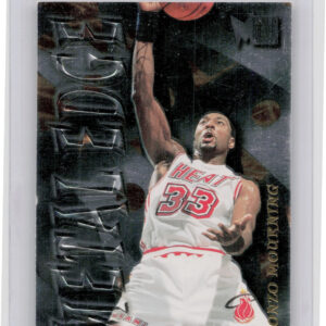 1996-97 Metal Alonzo Mourning #3 Heat Metal Edge
