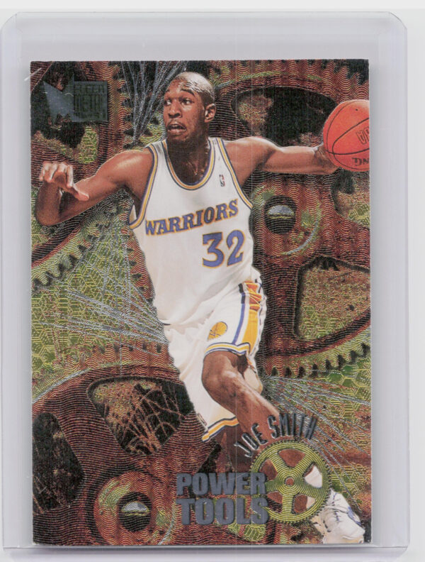 1996-97 Metal Joe Smith #10 Warriors Power Tools