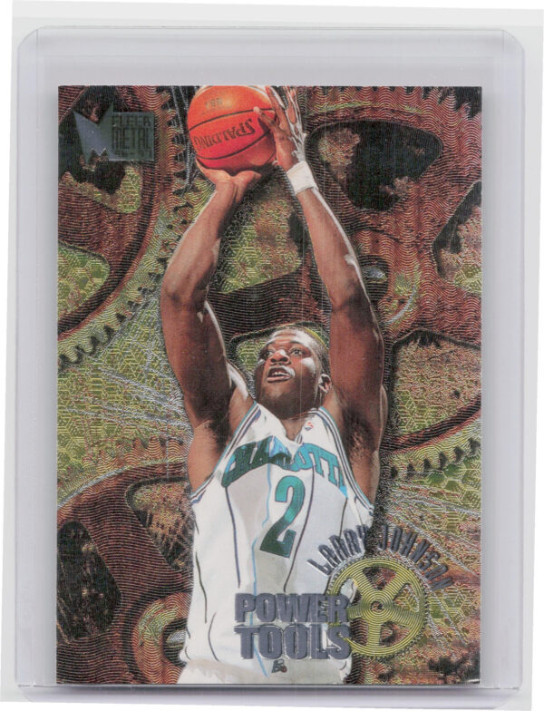 1996-97 Metal Larry Johnson #5 Hornets Power Tools