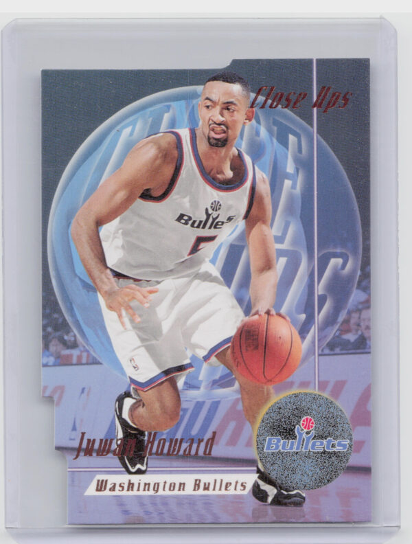 1996-97 SkyBox Premium Juwan Howard #CU3 Bullets Close Ups