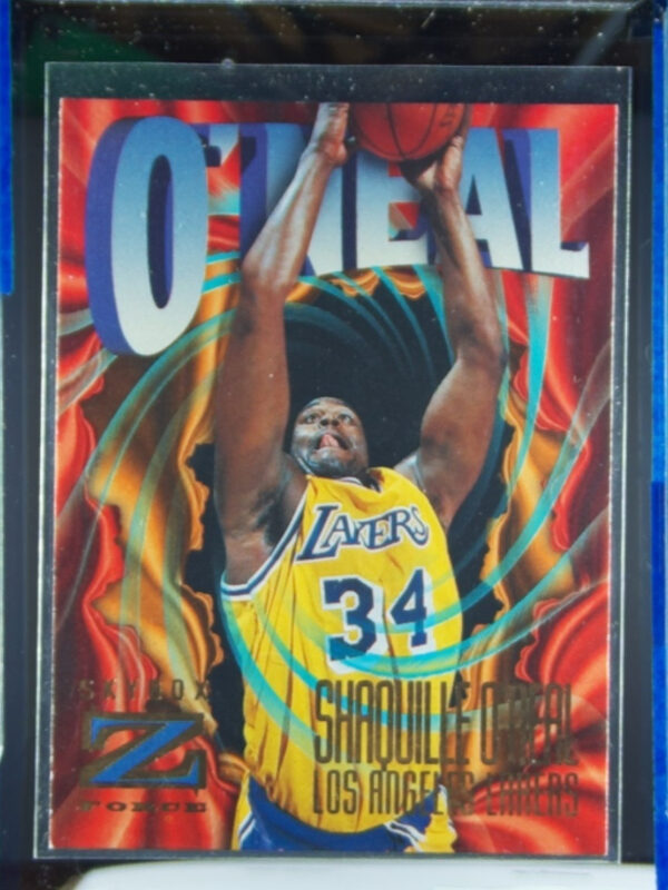 1996-97 SkyBox Z-Force Shaquille O'Neal #114 Lakers