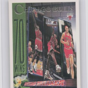 1996-97 Topps Chicago Bulls 72 Wins #72 Bulls