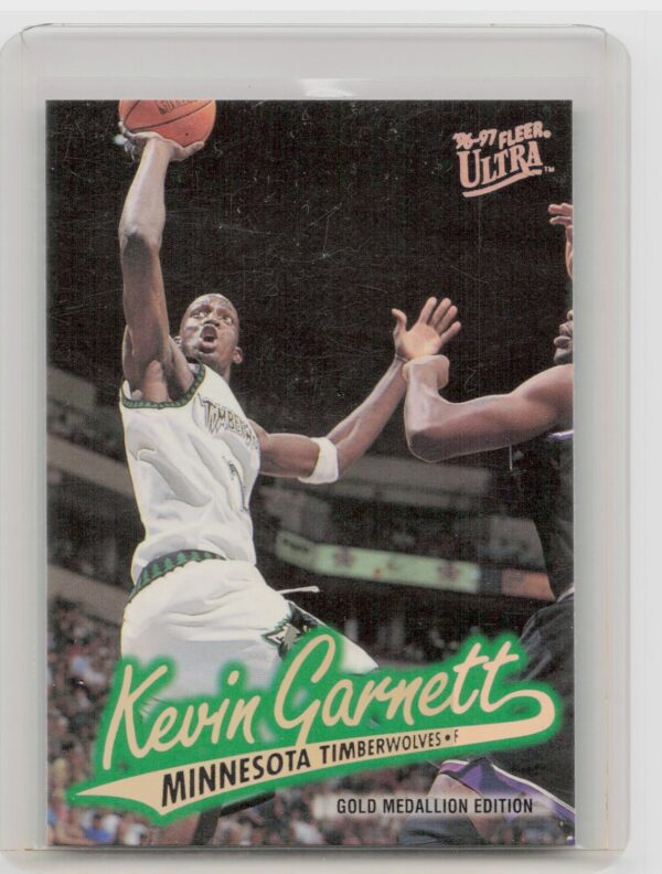 1996-97 Ultra Kevin Garnett Gold Medallion #G-212 Timberwolves