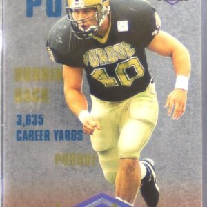 1996 Classic Clear Assets Mike Alstott #35 Boilermakers