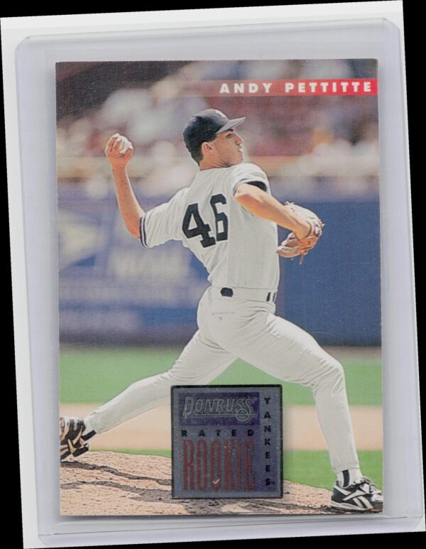 1996 Donruss Andy Pettitte #74 Yankees