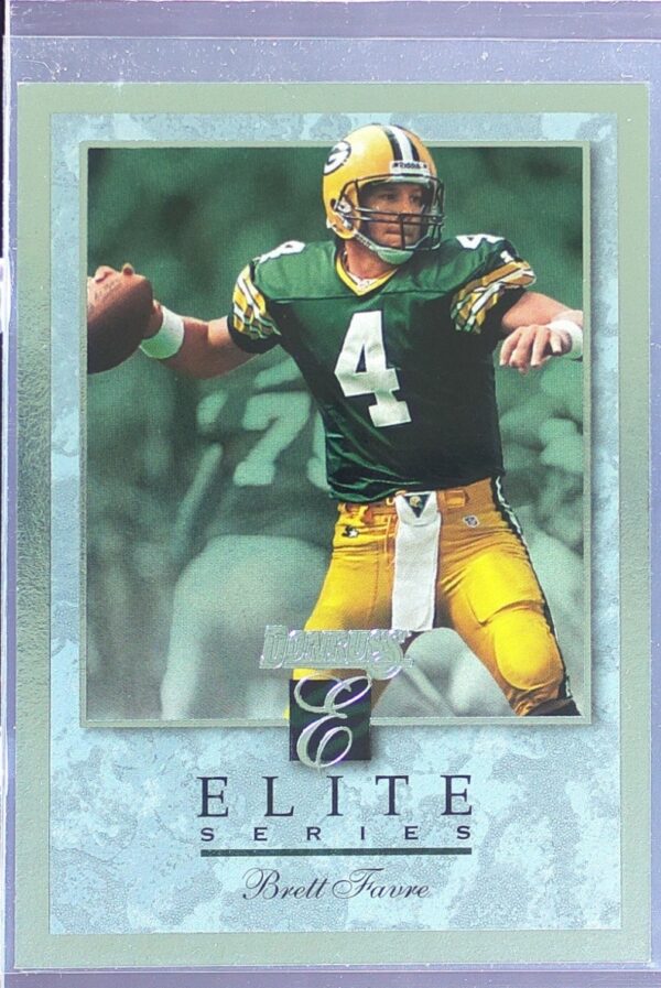 1996 Donruss Brett Favre /10000 #9 Packers Elite Series