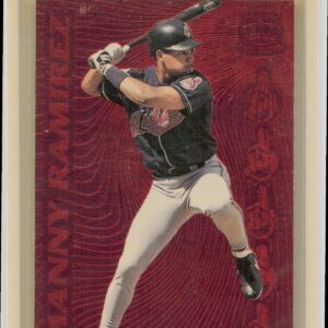 1996 Pacific Prism Manny Ramirez #RH-14 Indians Red Hot Stars