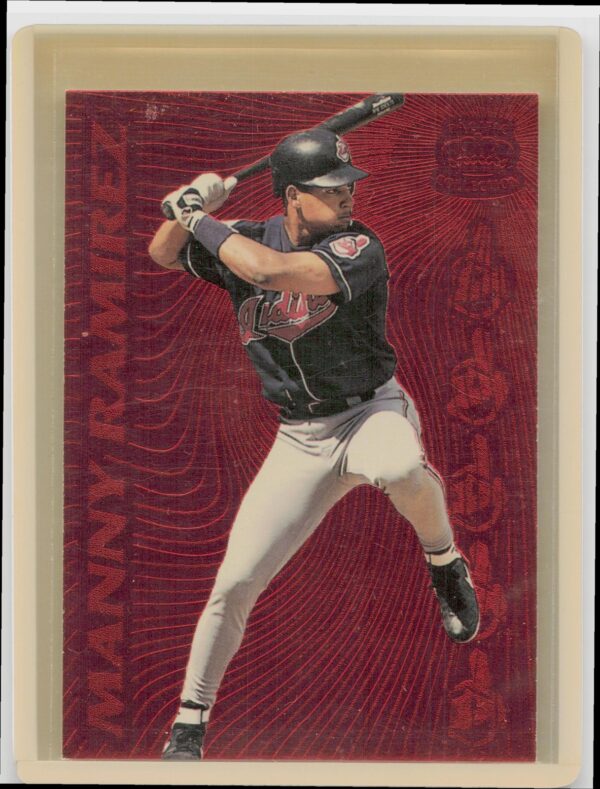 1996 Pacific Prism Manny Ramirez #RH-14 Indians Red Hot Stars
