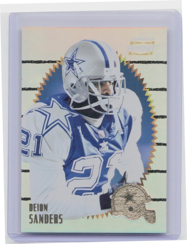 1996 Pinnacle Summit Premium Stock Deion Sanders #53 Cowboys