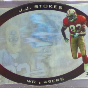 1996 SPx J.J. Stokes RC #39 49ers Hologram