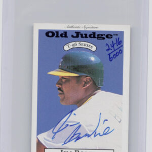 1996 Signature Rookies Old Judge Jim Bowie AU SN6000 #4 Tigers Signatures