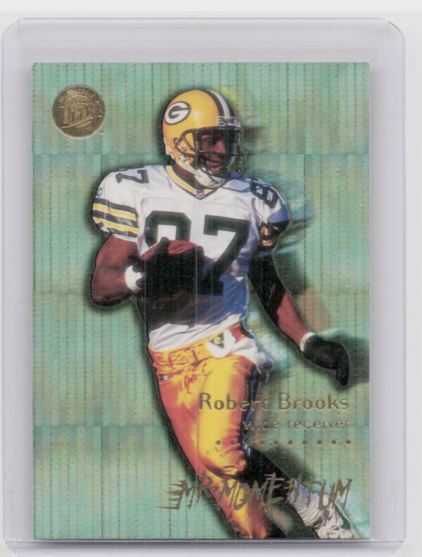 1996 Ultra Robert Brooks #1 Packers Mr. Momentum
