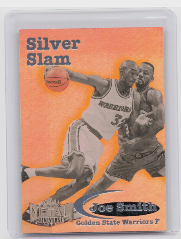 1997-98 Metal Universe Joe Smith #11 SS Warriors Silver Slam